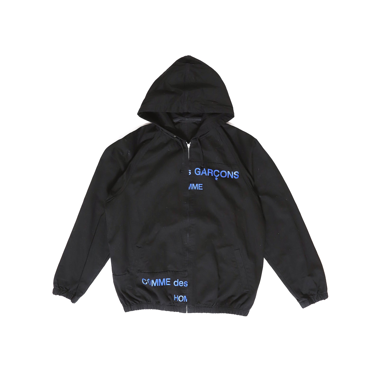 Comme des Garcons Homme AW01 Hooded Reconstructed Split Jacket