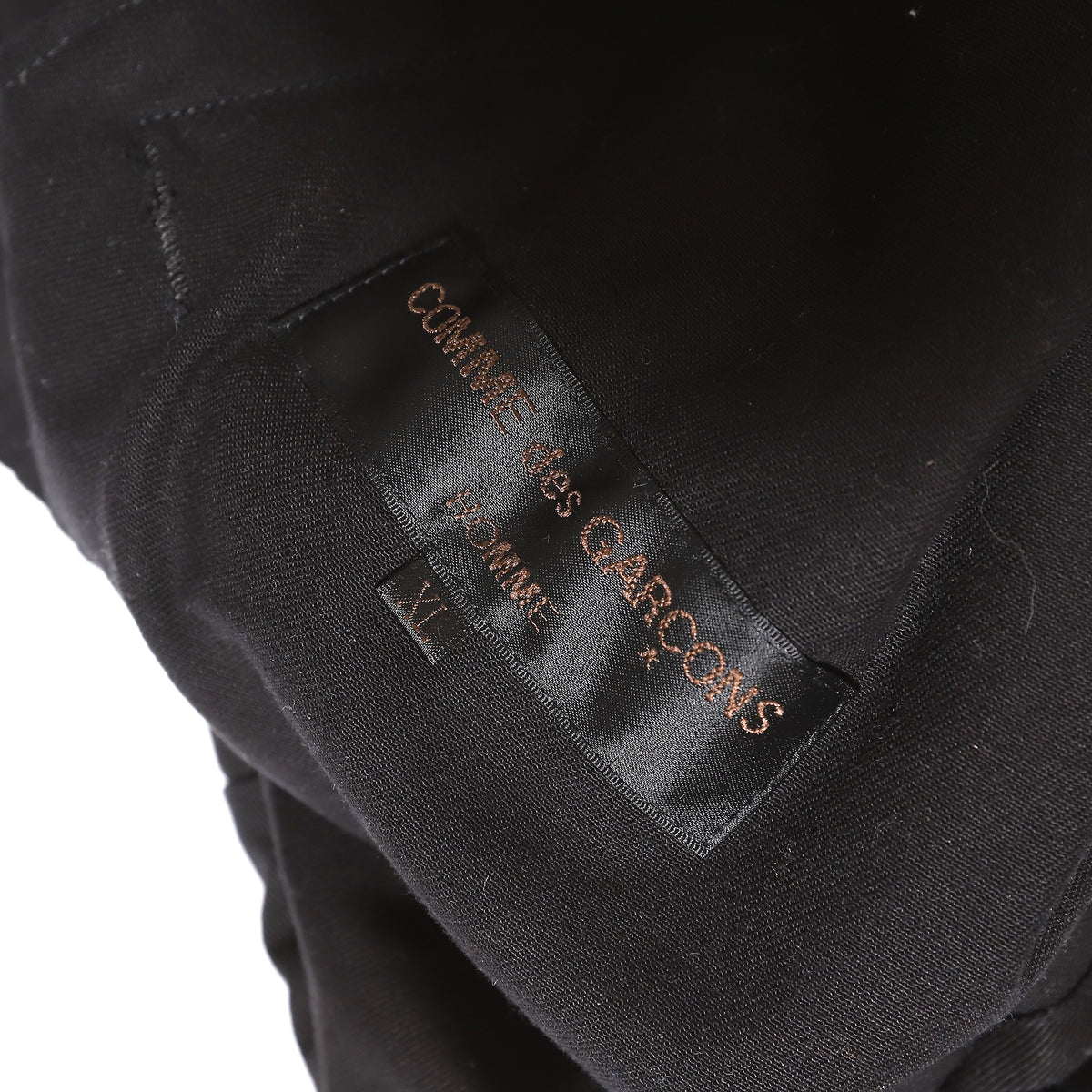 Comme des Garcons Homme AW01 Hooded Reconstructed Split Jacket