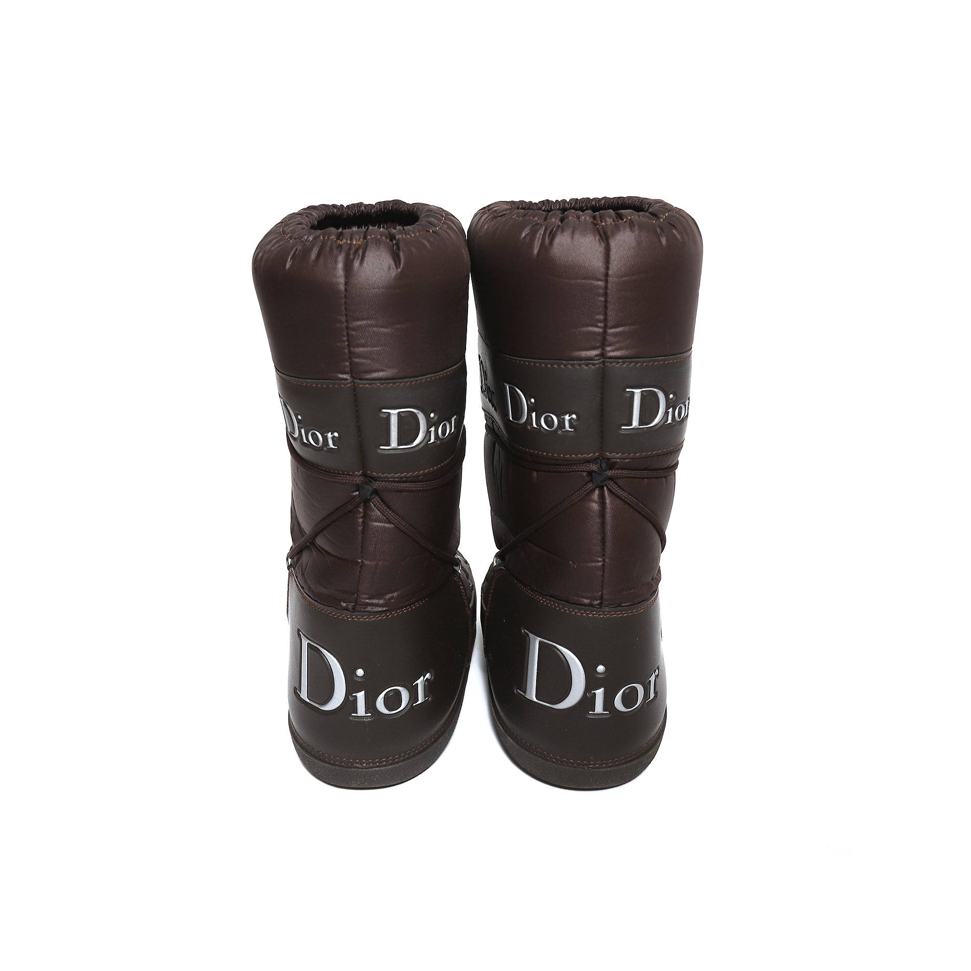 Christian Dior by John Galliano 2000s Black Moon Boots - Ākaibu Store