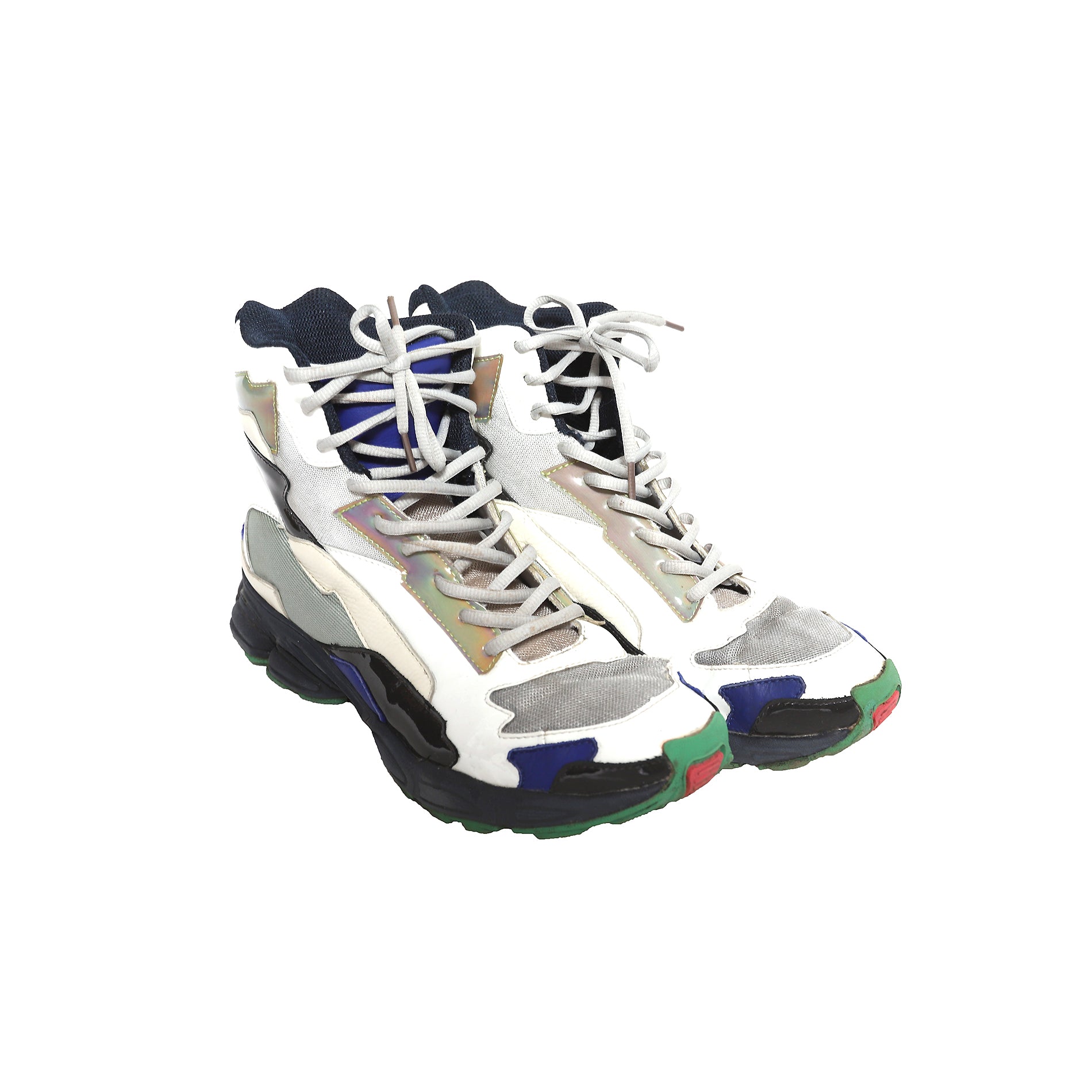 Raf Simons Holo Hightop Sneakers kaibu Store