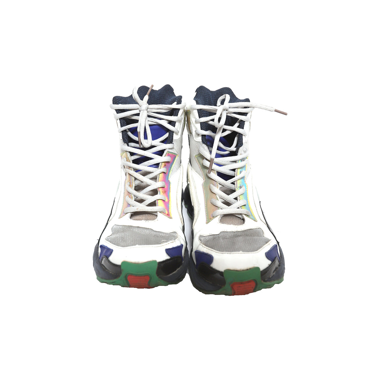 Raf Simons Holo Hightop Sneakers