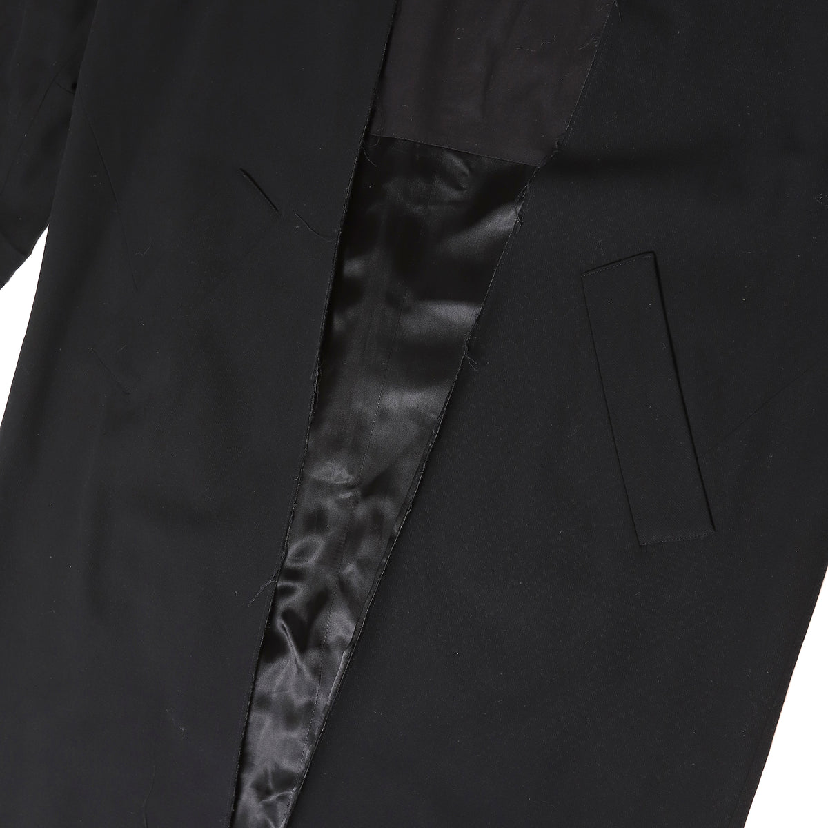 Maison Martin Margiela 90s Raw Seam Overcoat