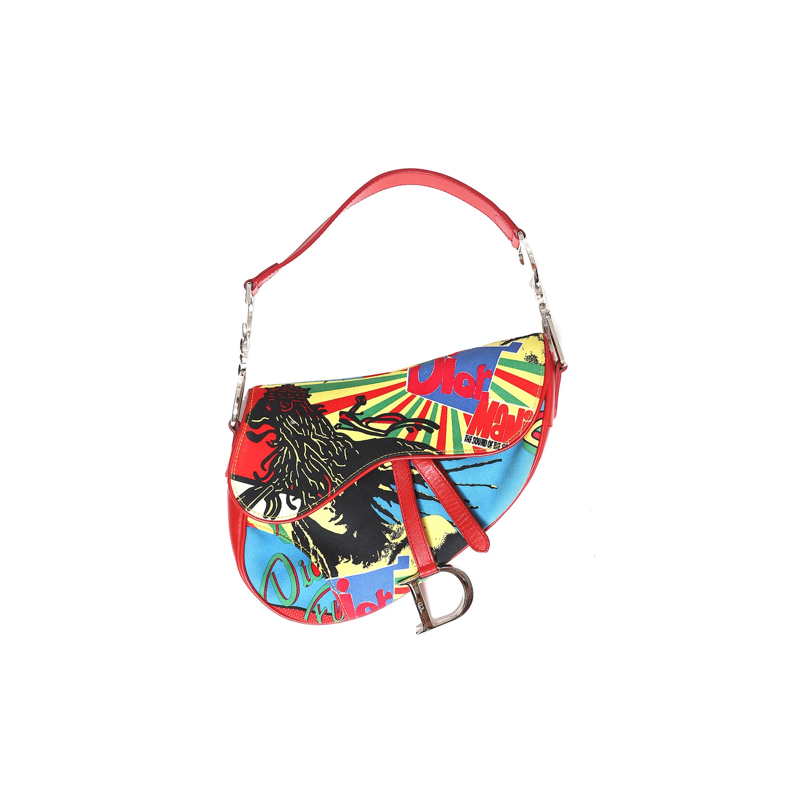 Christian Dior by John Galliano FW03 Bob Marley Saddle Bag