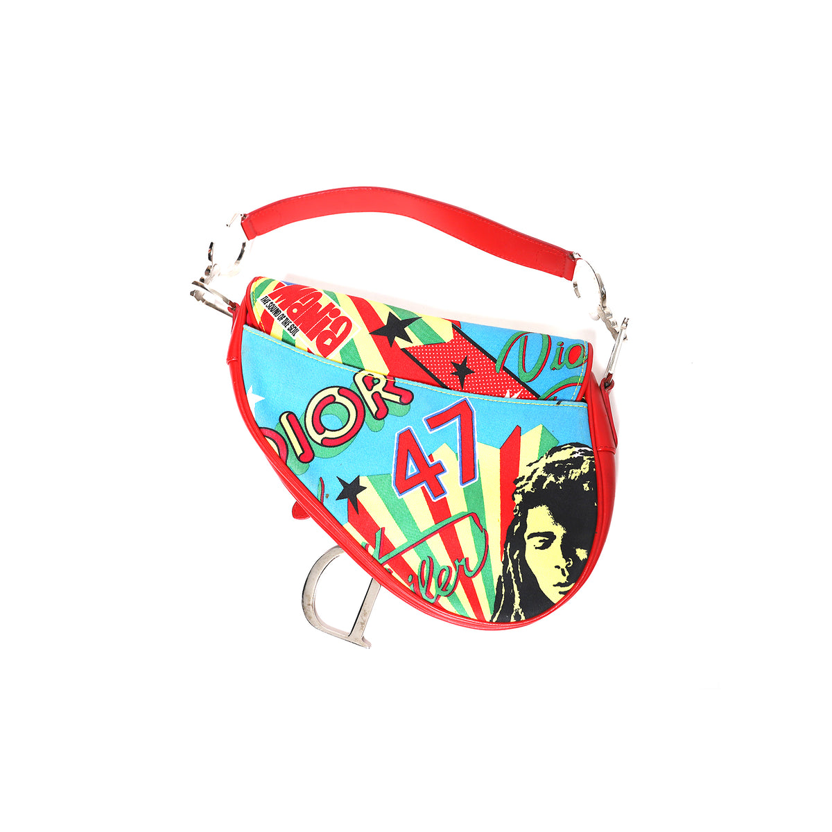 Christian Dior by John Galliano FW03 Bob Marley Saddle Bag
