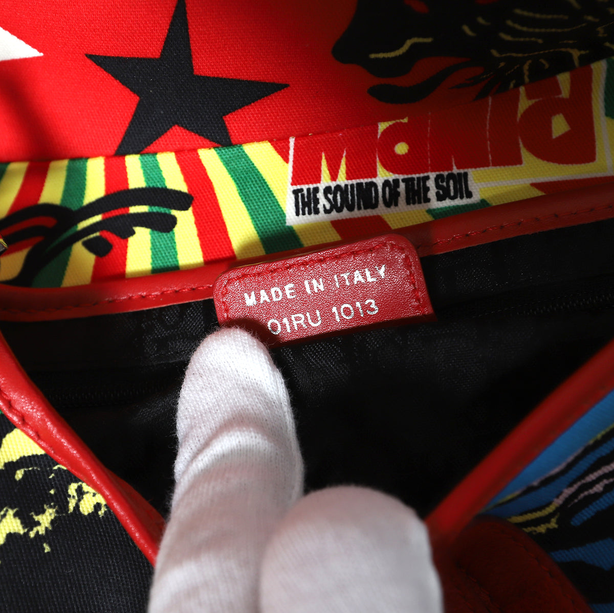 Christian Dior by John Galliano FW03 Bob Marley Saddle Bag