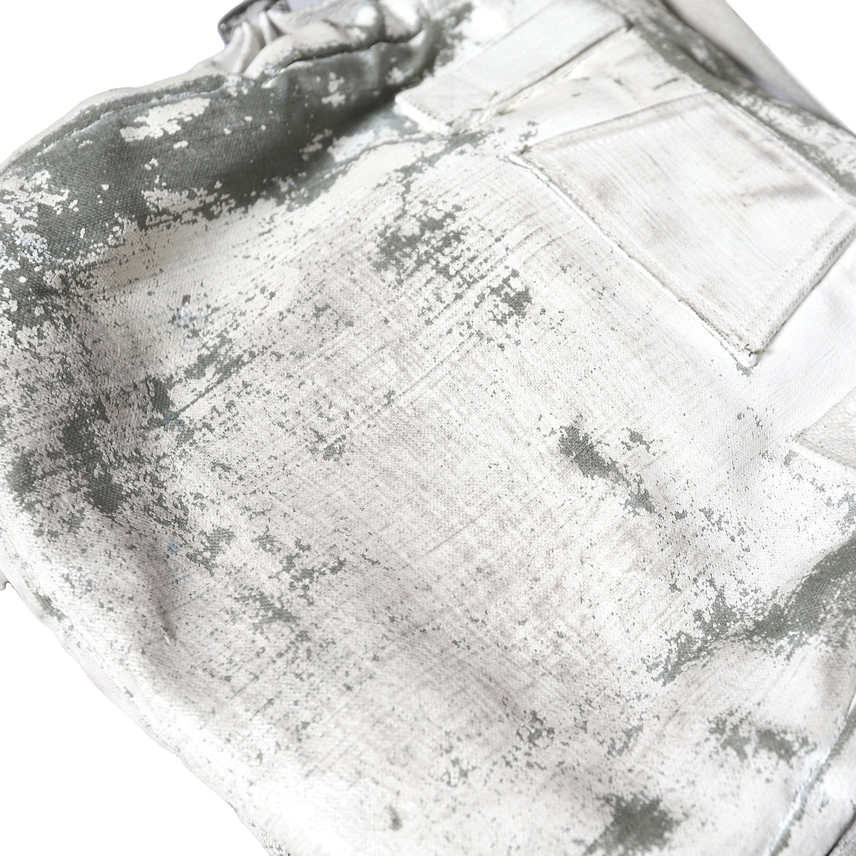 Maison Martin Margiela Artisanal Painted Military Messenger Bag