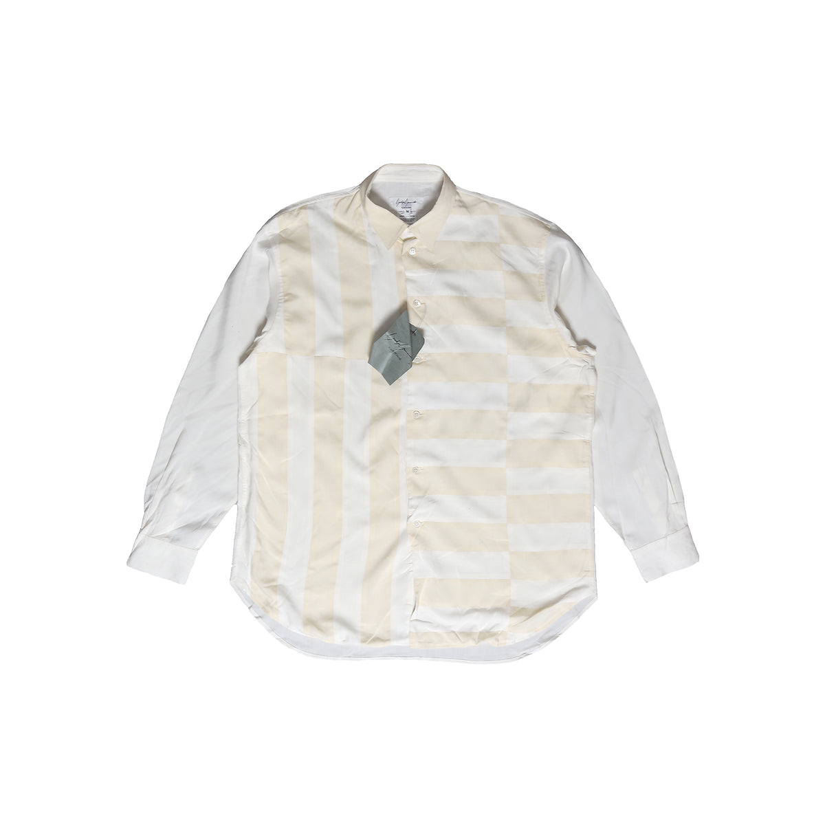 Yohji Yamamoto 1980s Striped Oversized Shirt