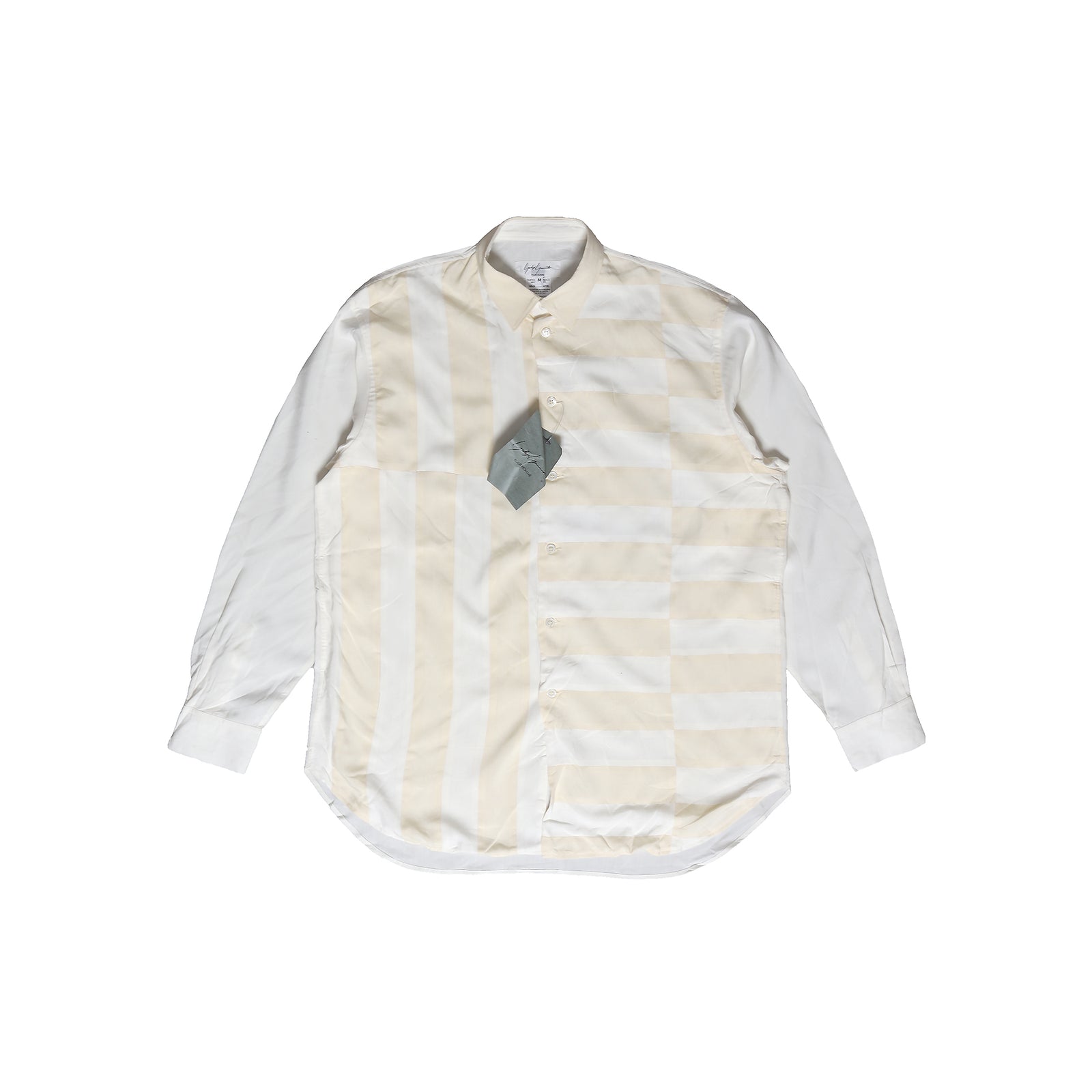 Yohji Yamamoto 1980s Striped Oversized Shirt