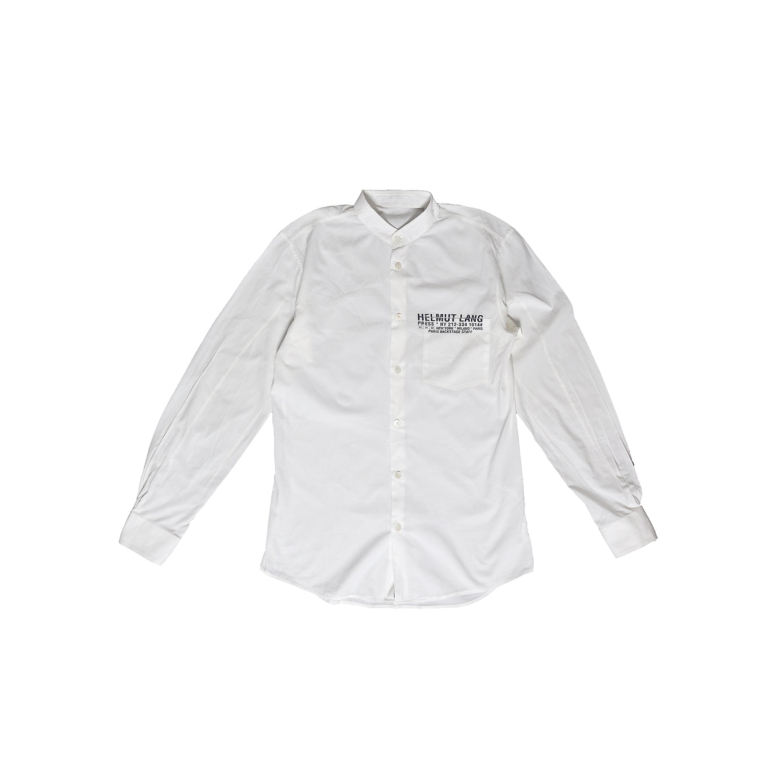 Helmut Lang SS04 Backstage Staff Shirt