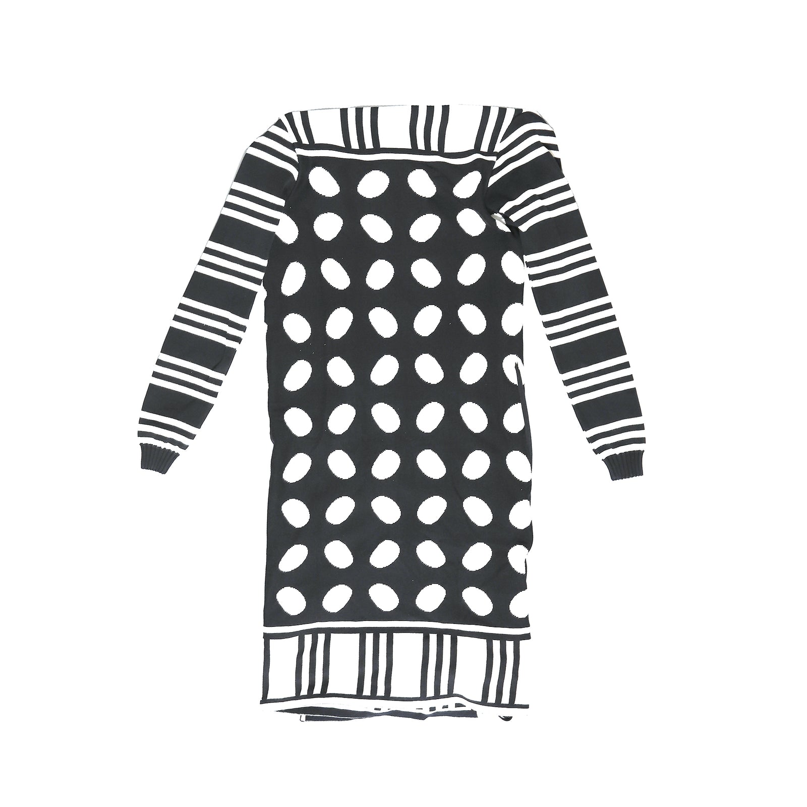 Walter Van Beirendonck 90s Geometric Knit Dress