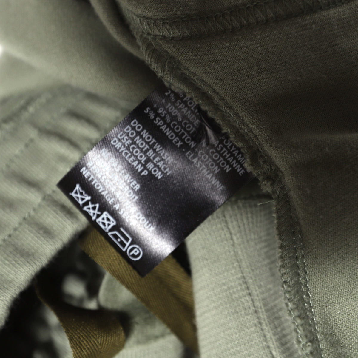 Haider Ackermann Green Velour Sweatpants