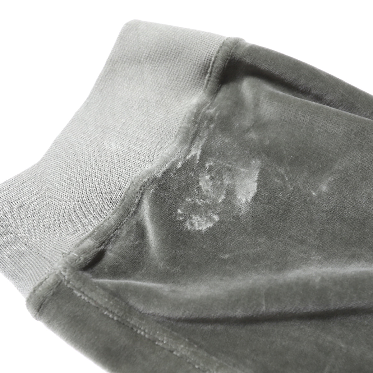 Haider Ackermann Green Velour Sweatpants