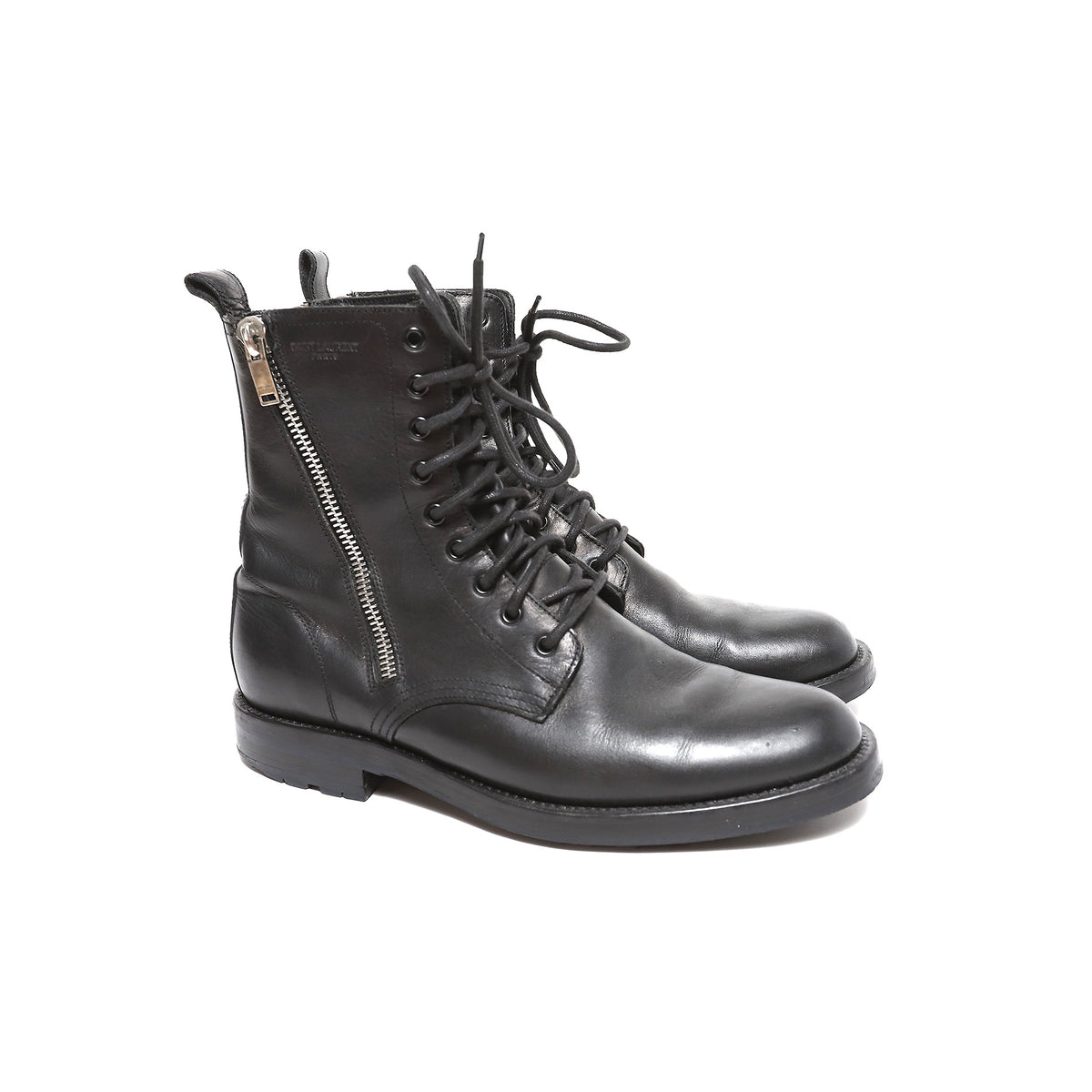 Saint Laurent FW15 Double Zip Ranger Boots