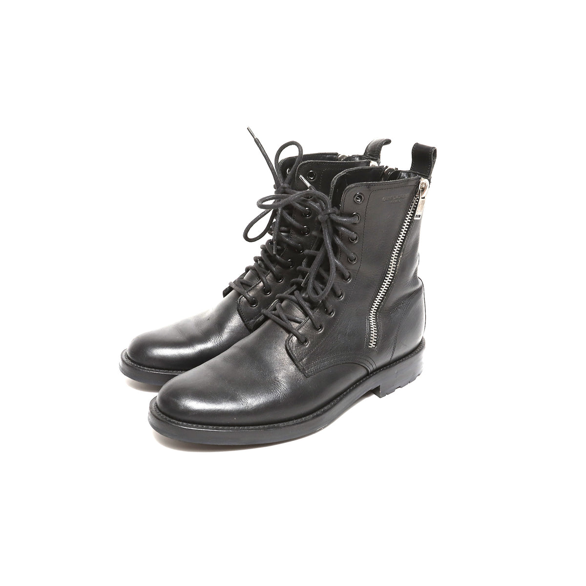 Saint Laurent FW15 Double Zip Ranger Boots