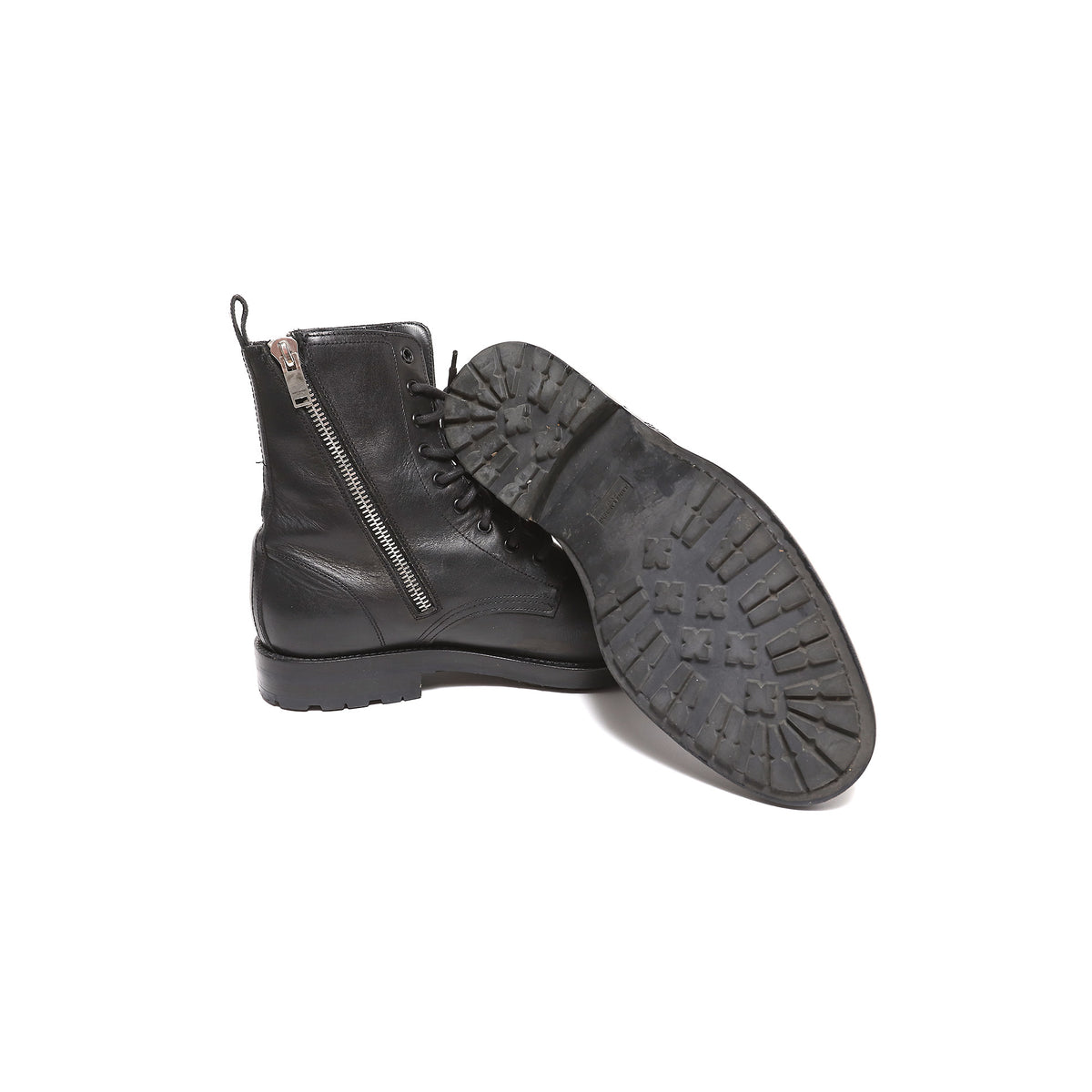Saint Laurent FW15 Double Zip Ranger Boots