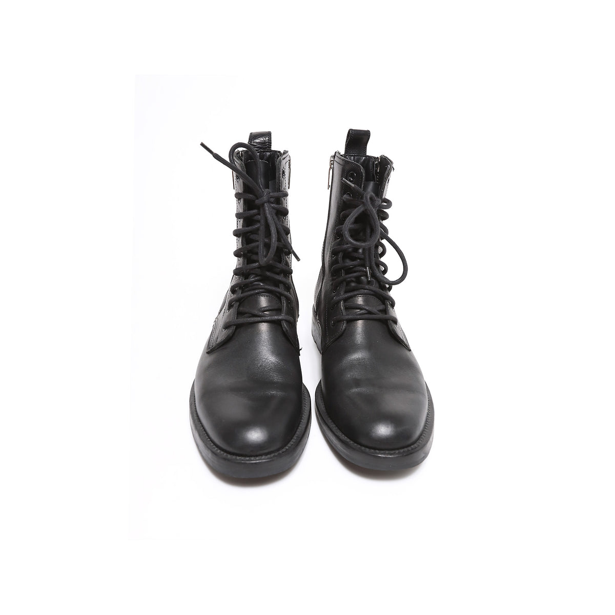 Saint Laurent FW15 Double Zip Ranger Boots