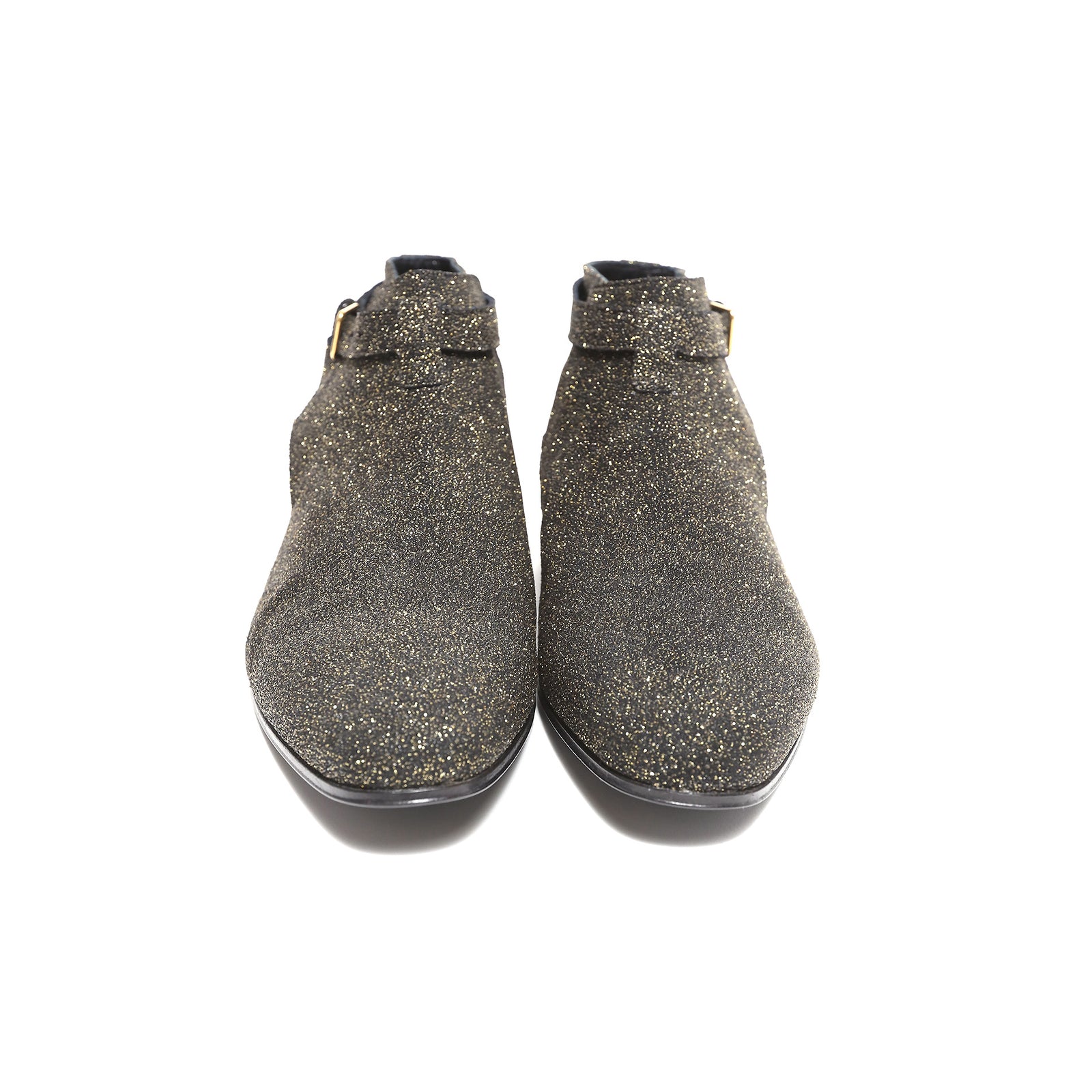 Saint Laurent FW15 Glitter Jodhpur Boots