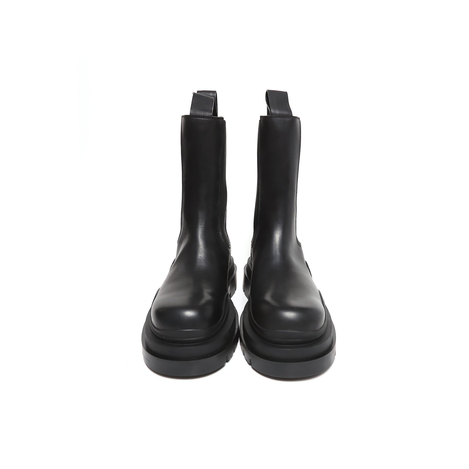 Bottega Veneta FW20 Tyre Black Leather Boots