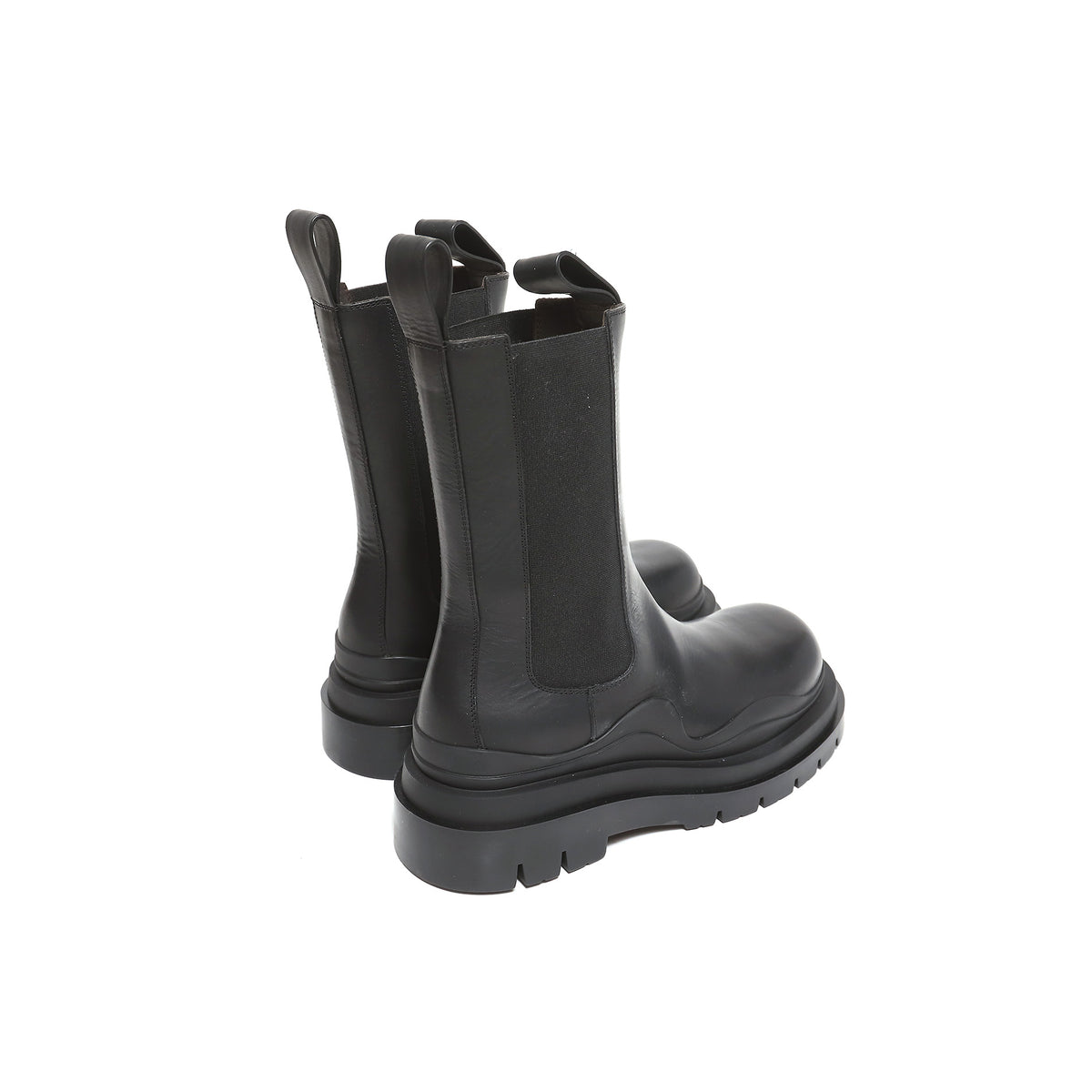 Bottega Veneta FW20 Tyre Black Leather Boots