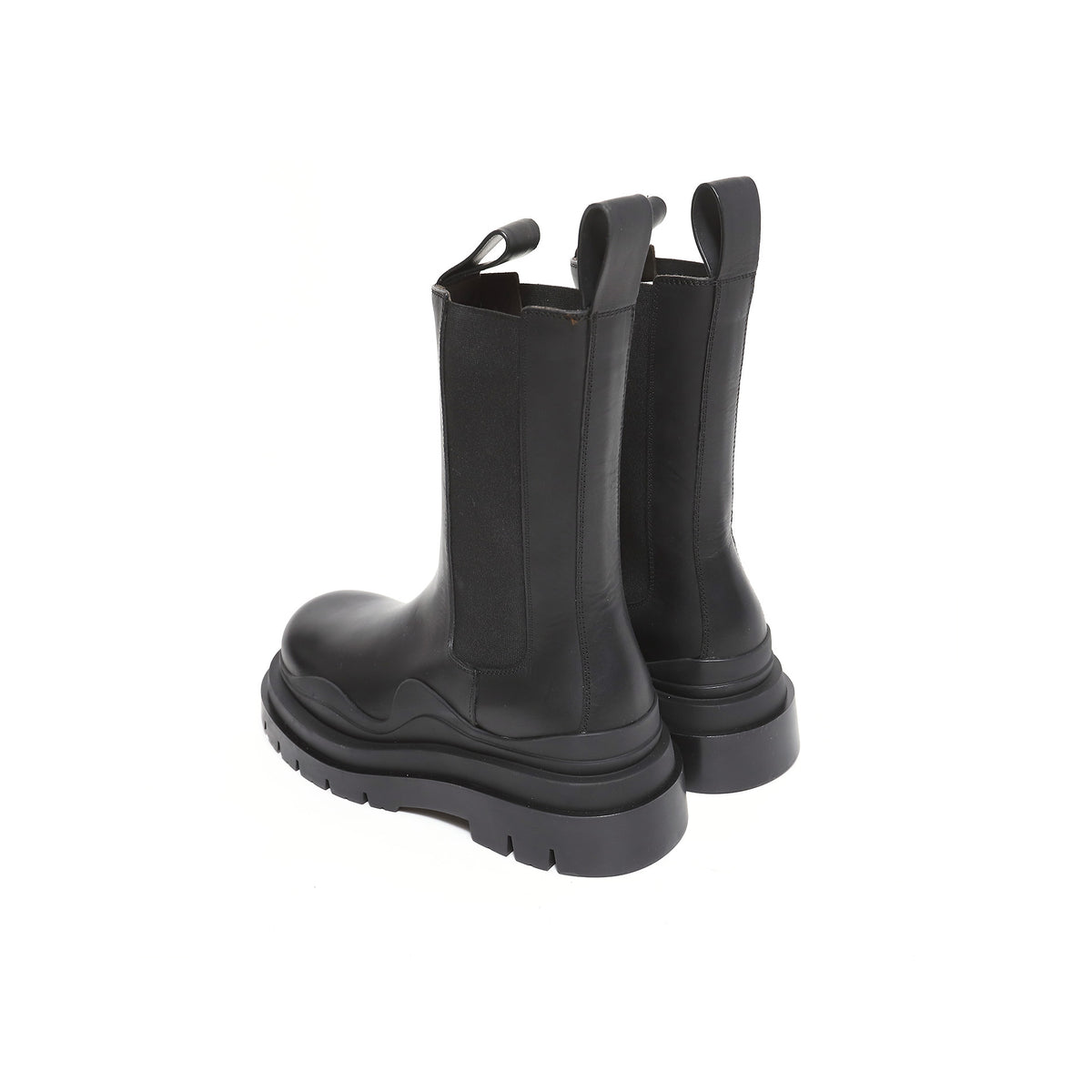 Bottega Veneta FW20 Tyre Black Leather Boots