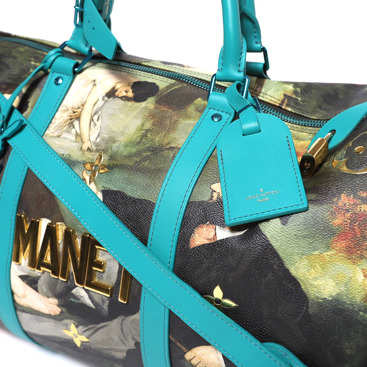 Louis Vuitton Pre Fall 2017 Jeff Koons Manet Keepall 50