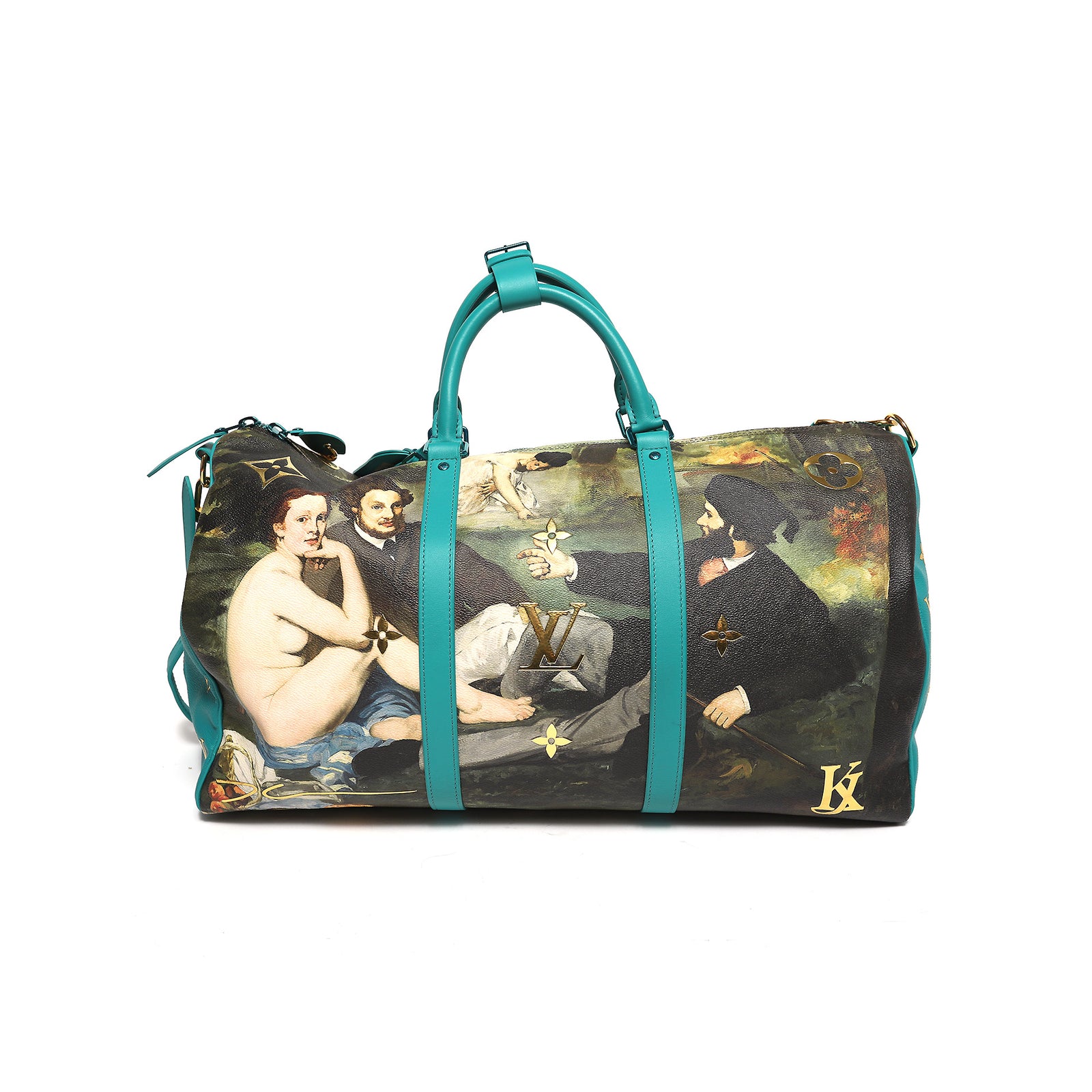 Louis Vuitton Pre Fall 2017 Jeff Koons Manet Keepall 50