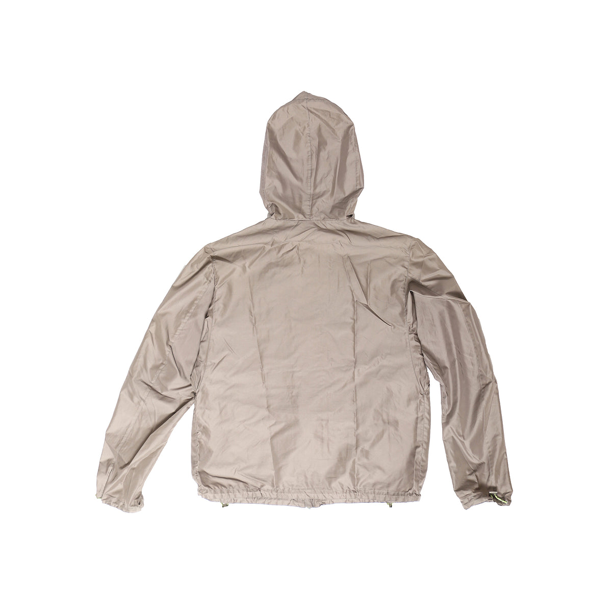 Hermès SS21 Brown Silk and Snakeskin Windbreaker