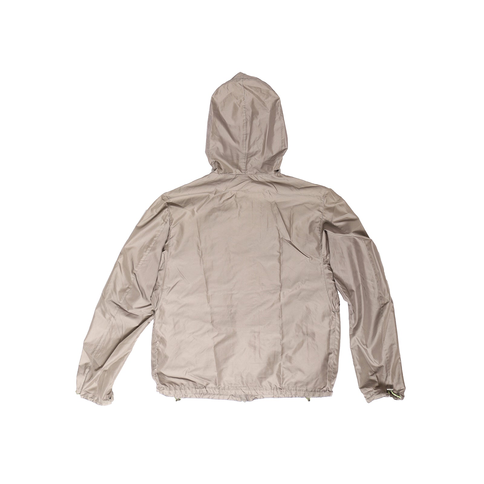 Hermès SS21 Brown Silk and Snakeskin Windbreaker