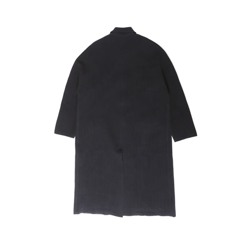 Berluti by Haider Ackermann FW17 Black Cashmere-Wool-Mix Coat
