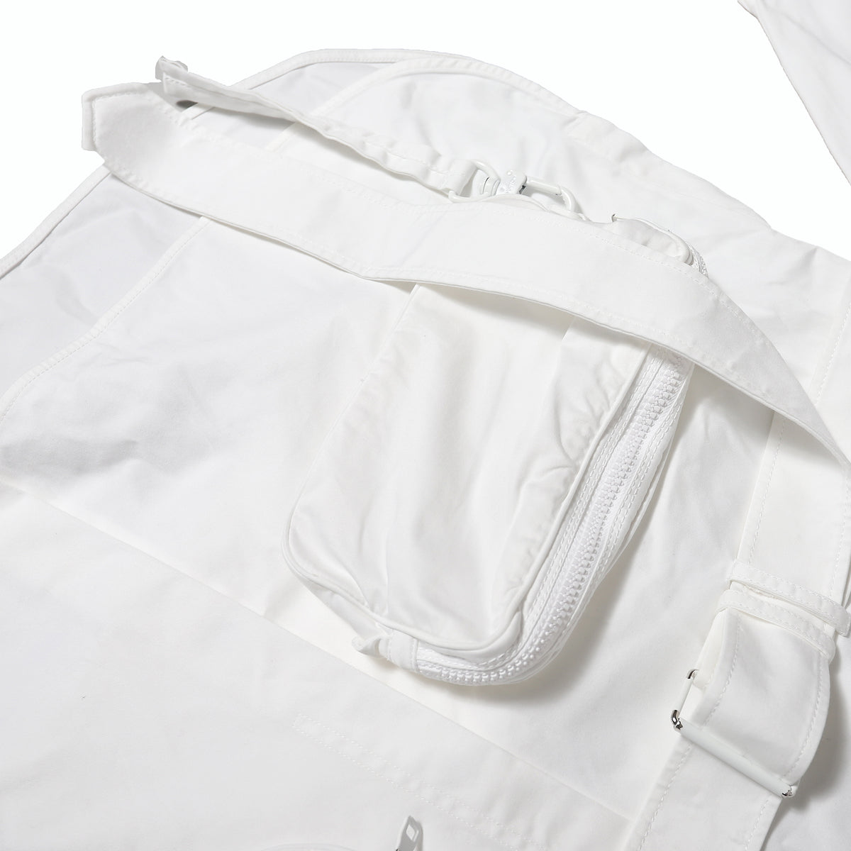 Louis Vuitton SS19 Plain Rainbow White Cargo Shirt