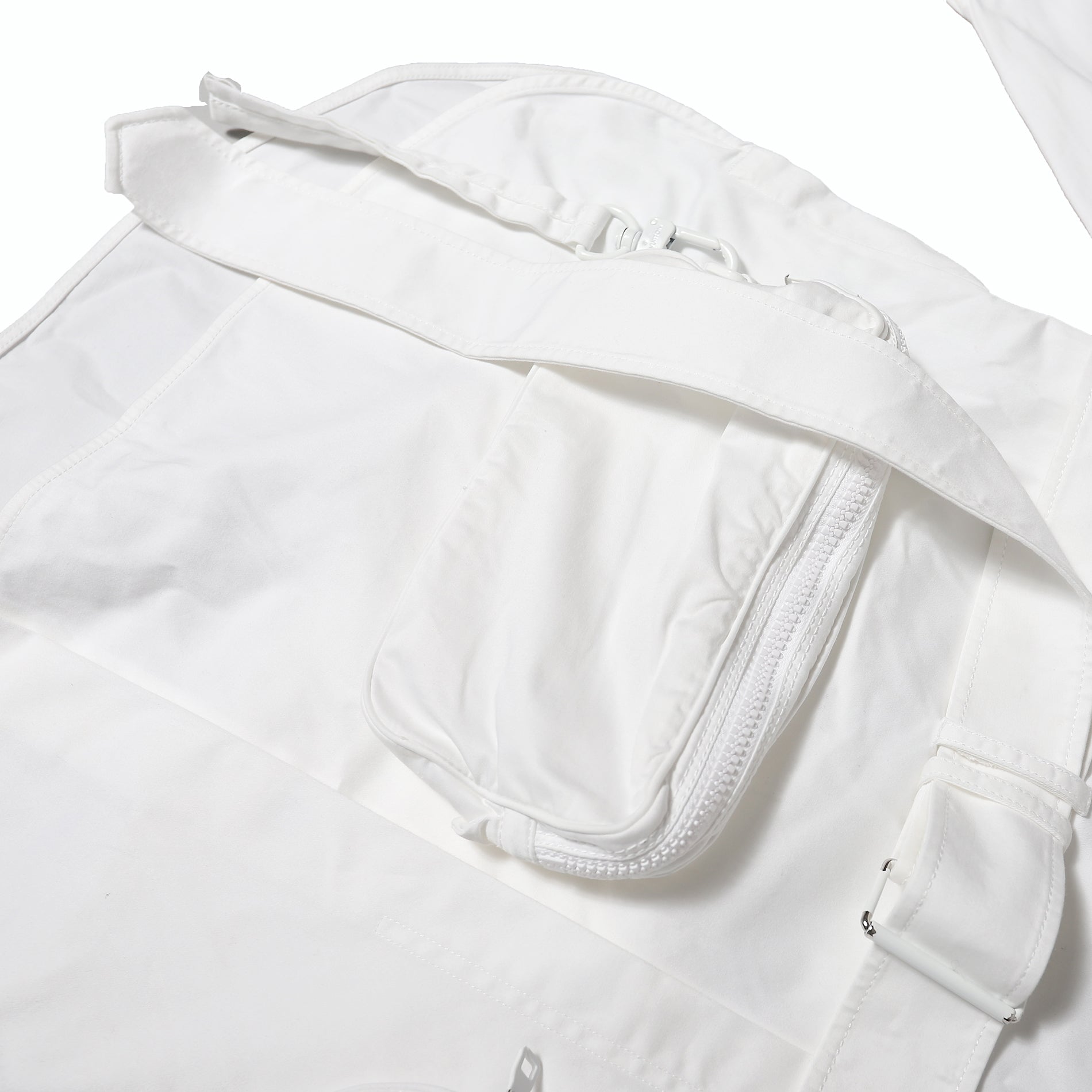 Louis Vuitton SS19 Plain Rainbow White Cargo Shirt - Ākaibu Store