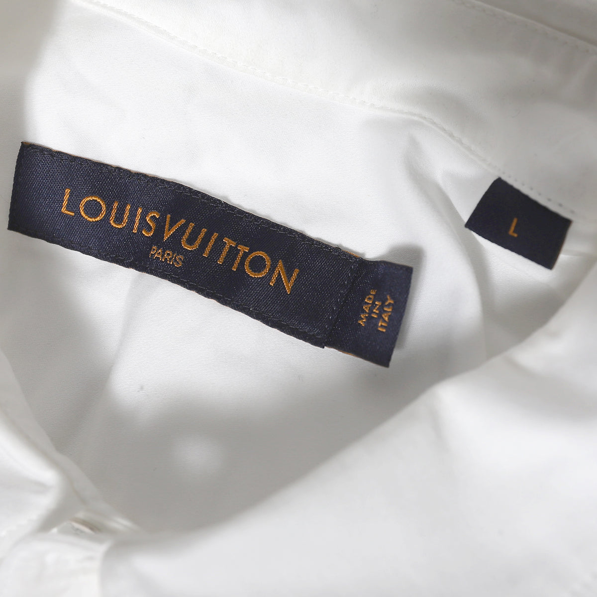 Louis Vuitton SS19 Plain Rainbow White Cargo Shirt