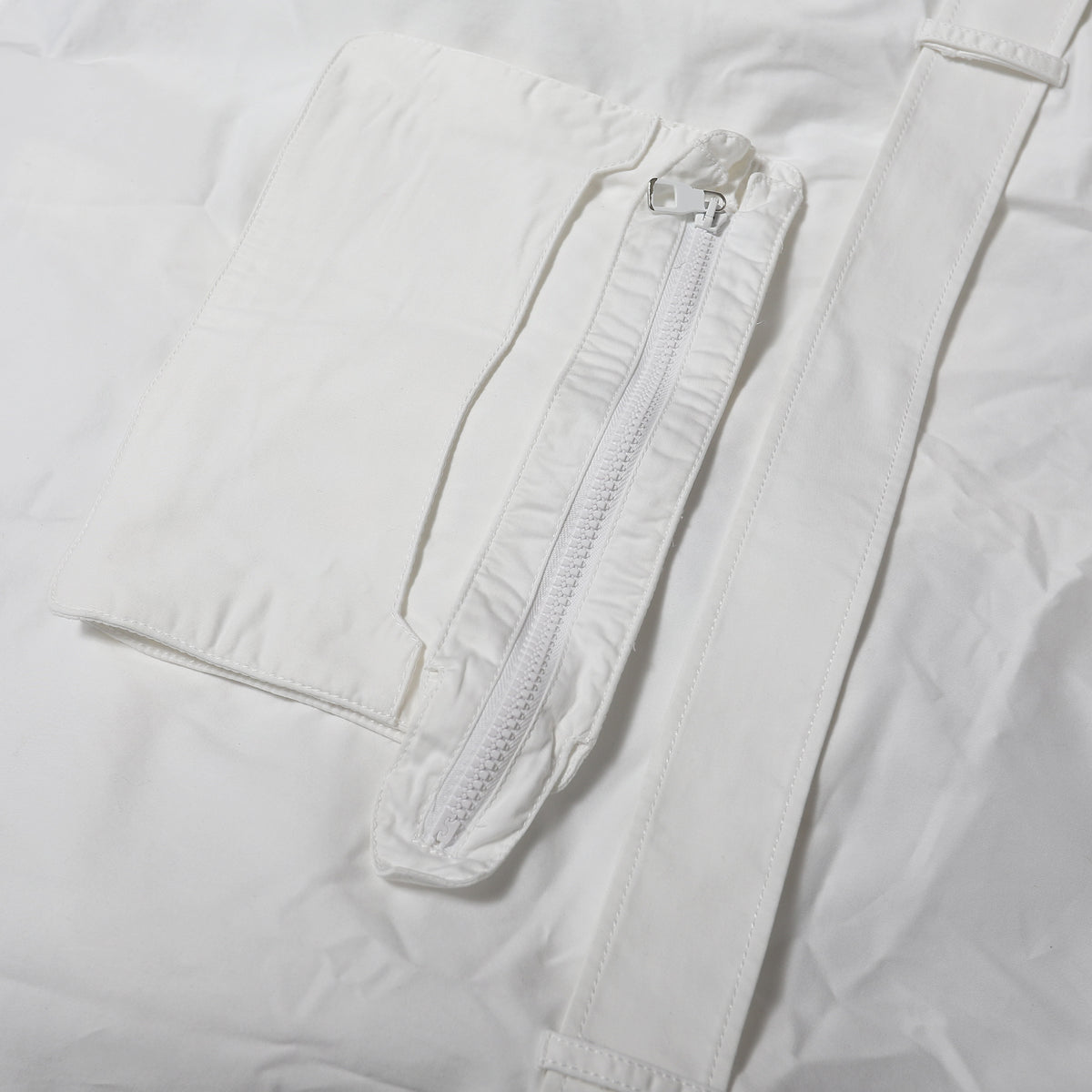 Louis Vuitton SS19 Plain Rainbow White Cargo Shirt