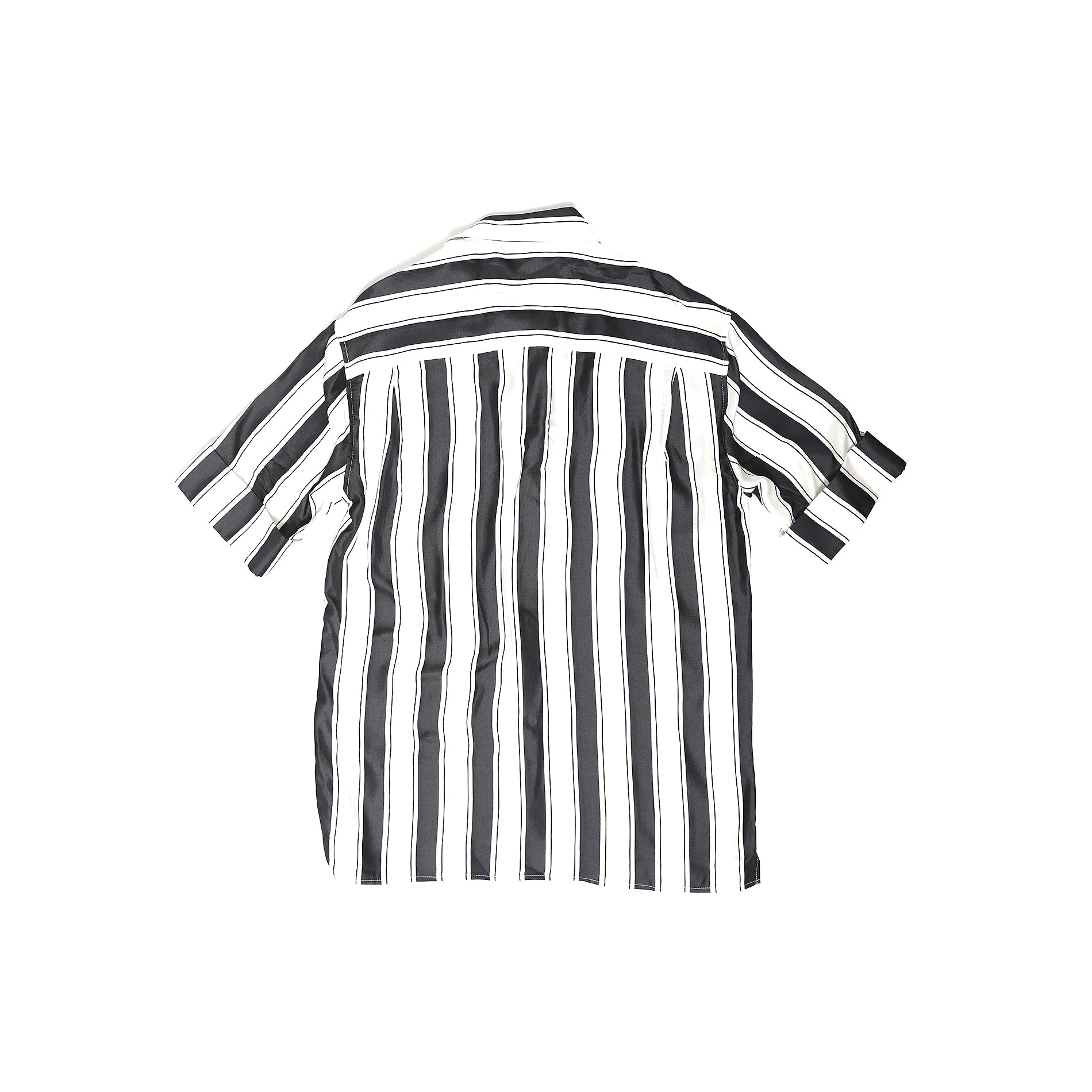 Haider Ackermann SS17 Striped Shortsleeve Shirt