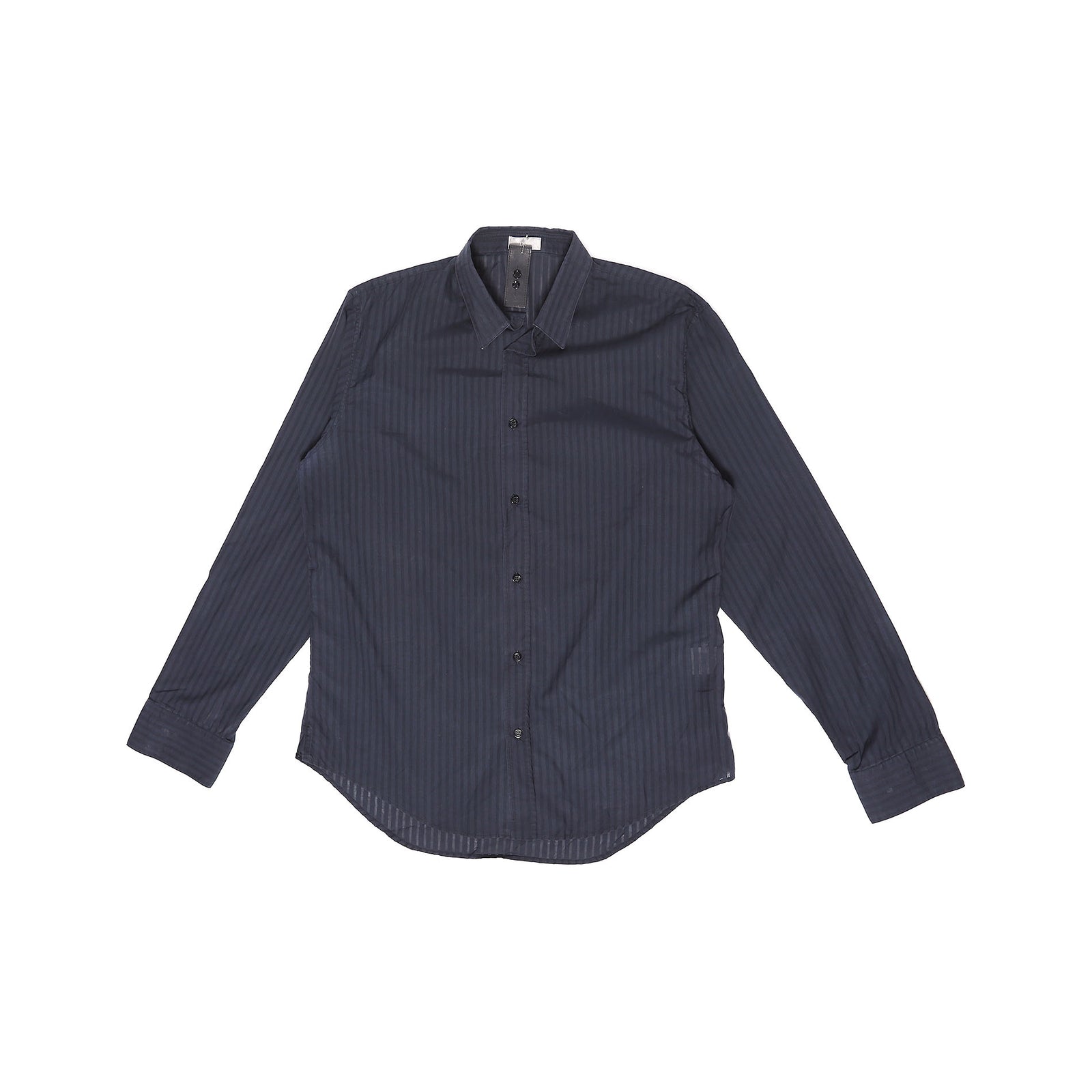 Dior Homme FW06 Semi Sheer Striped Shirt