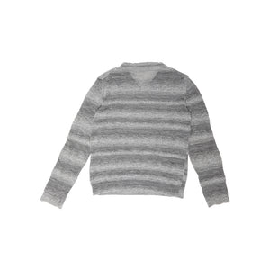 Raf Simons AW08 Degrade Boucle V-Neck Knit Sweater