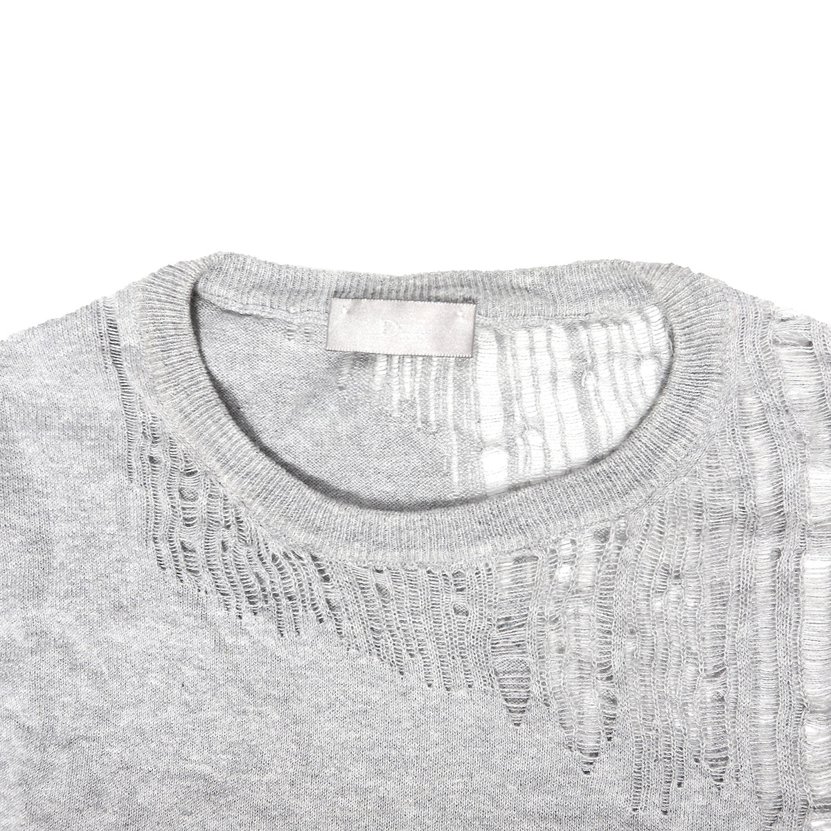 Dior Homme SS06 Distressed Knit Sweater