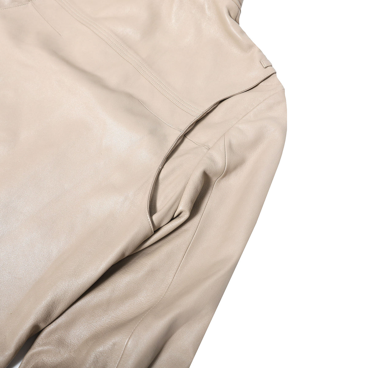 Dior Homme SS04 Strip Leather M65 Military Jacket Sample