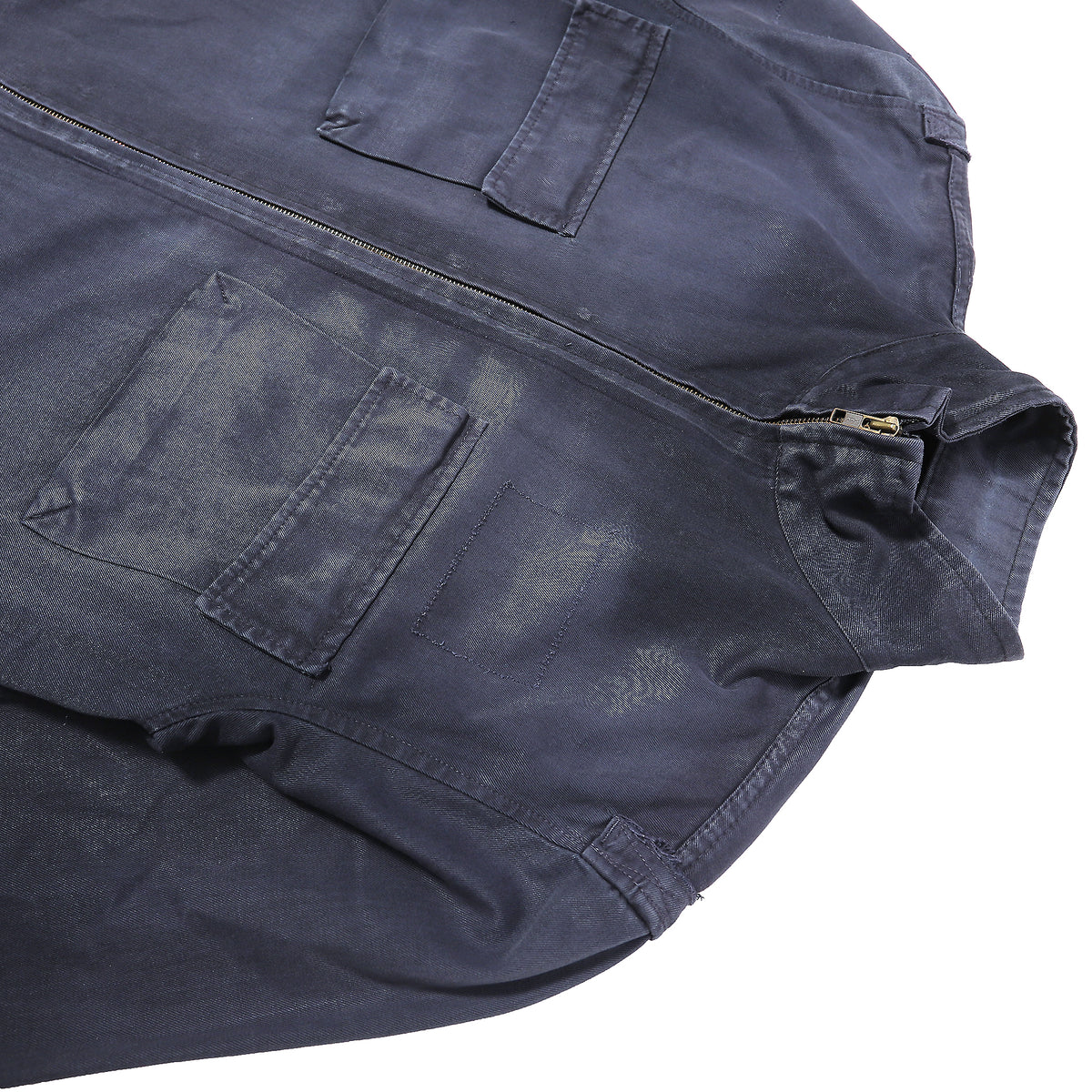 Maison Martin Margiela SS01 Artisanal Deconstructed Patched Trucker Jacket