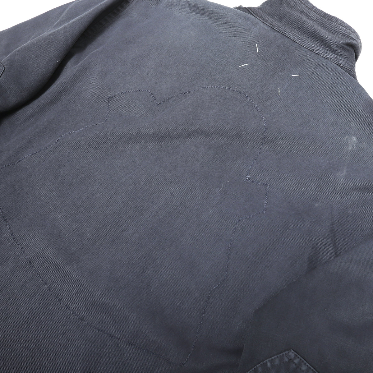 Maison Martin Margiela SS01 Artisanal Deconstructed Patched Trucker Jacket