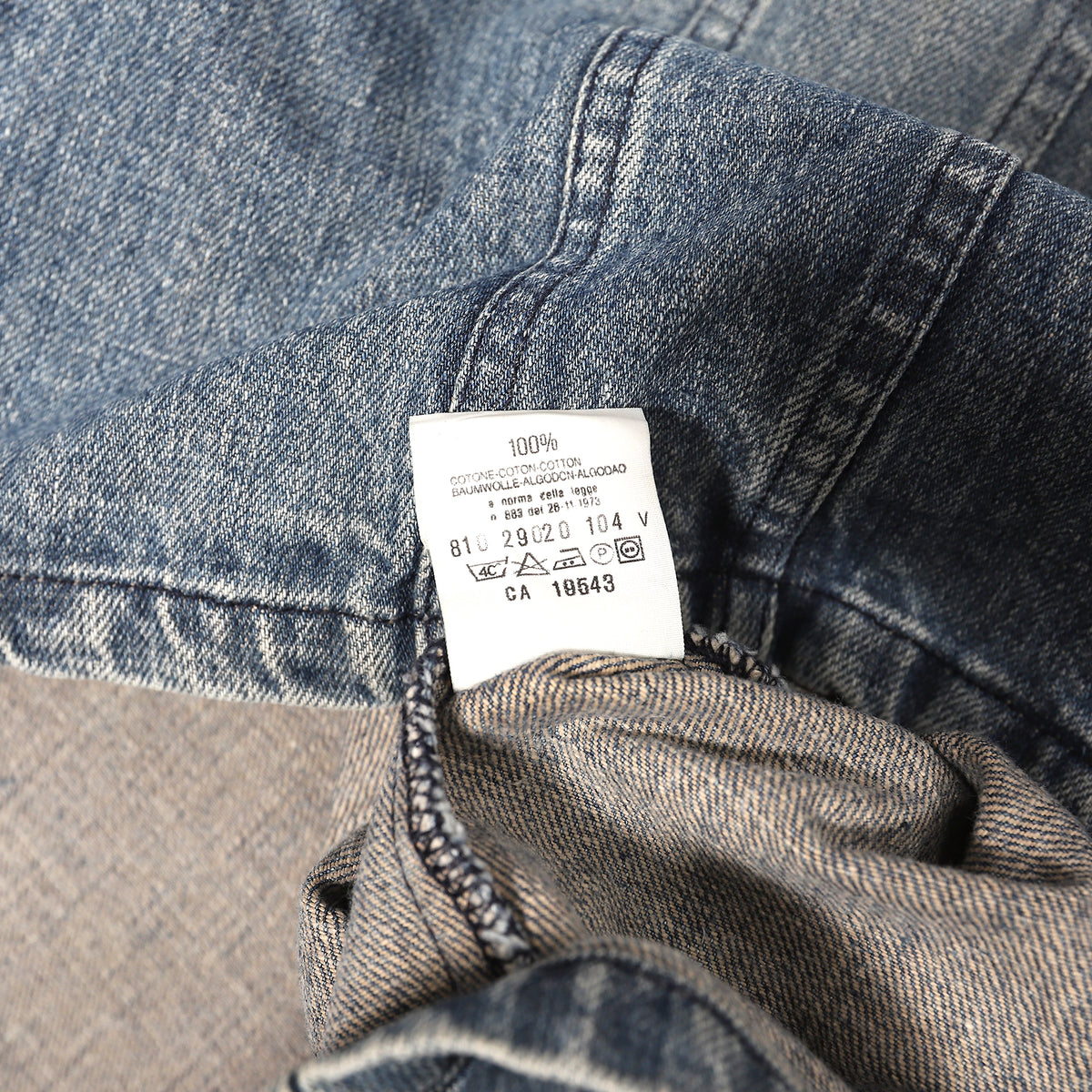 Helmut Lang 1998 Washed Blue Denim Jacket