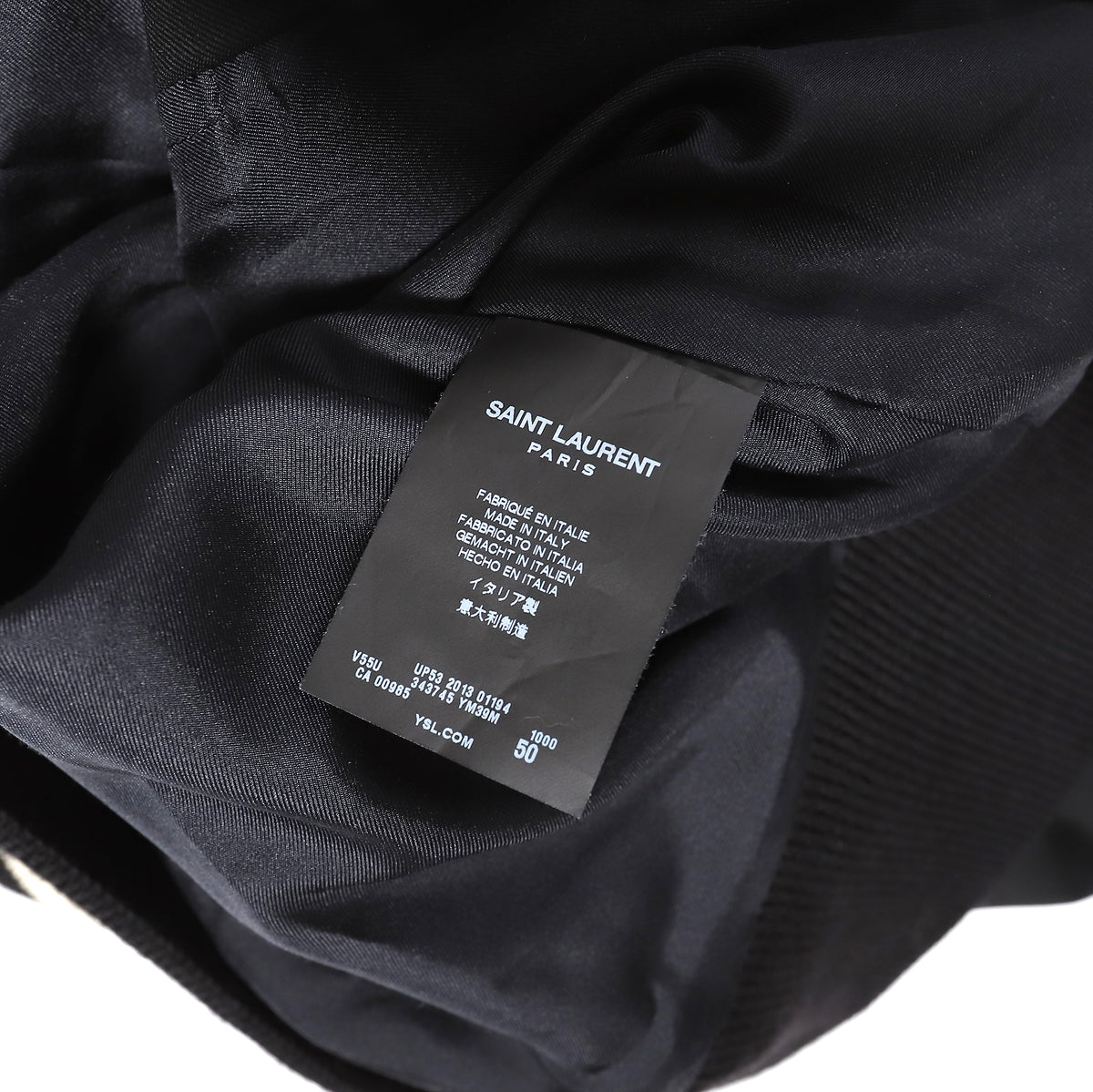 Saint Laurent Paris SS14 Teddy Jacket