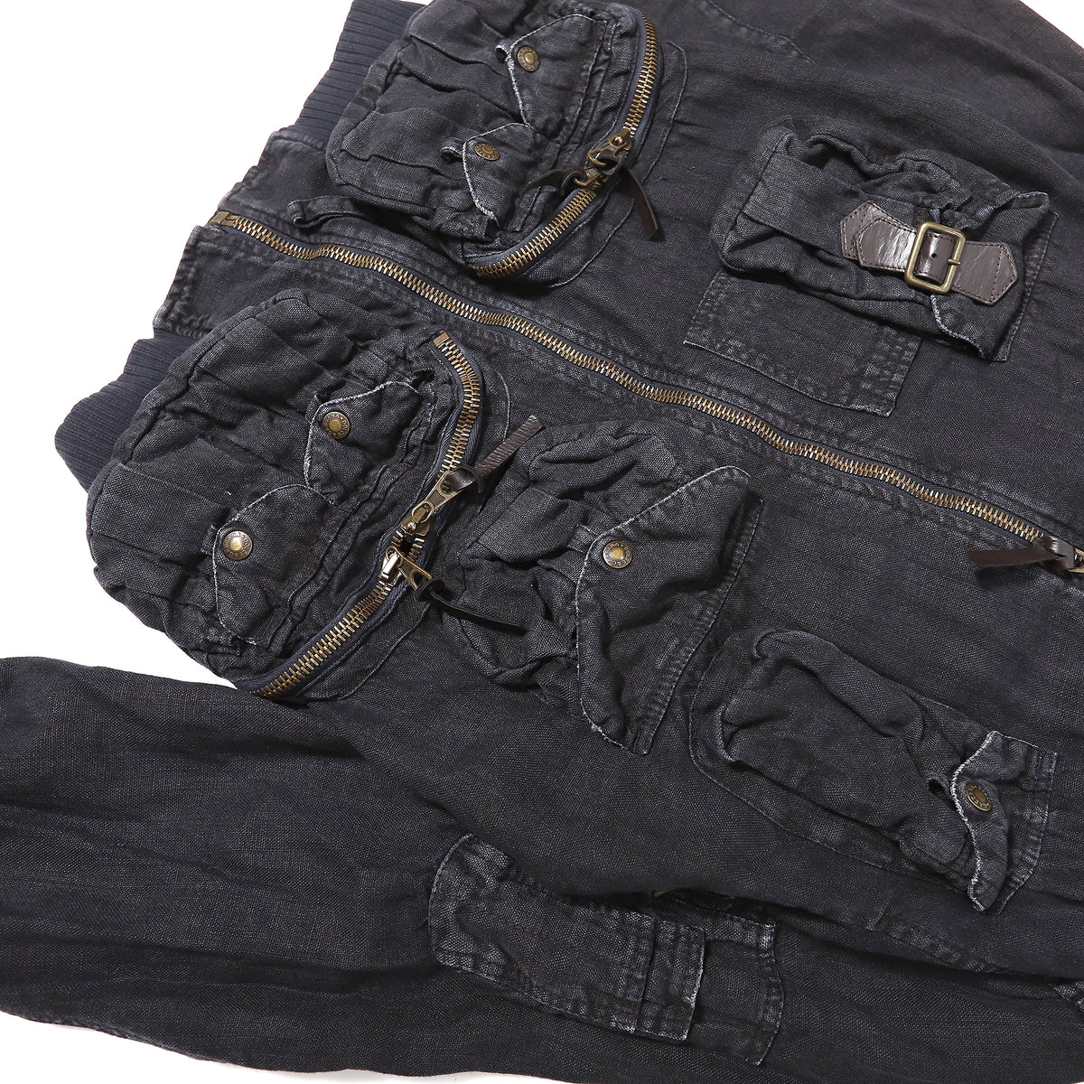 Dolce & Gabbana SS03 Cargo Military MA-1 Bomber Jacket