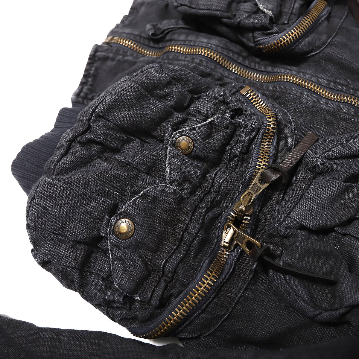 Dolce & Gabbana SS03 Cargo Military MA-1 Bomber Jacket