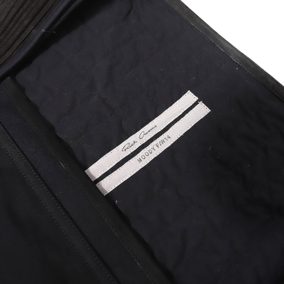 Rick Owens FW14 Moody Black SWAT4 Tactical Utility Bulletproof Vest