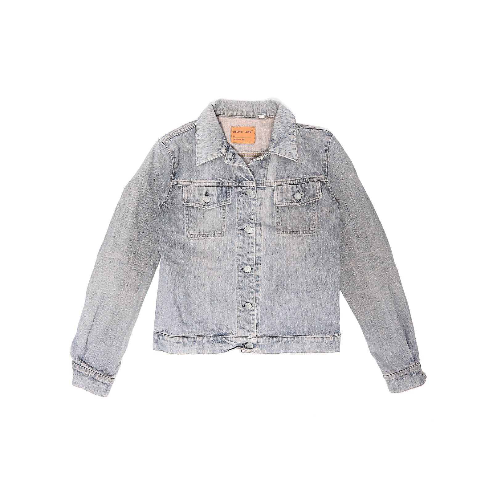 Helmut Lang 1998 Washed Blue Denim Jacket