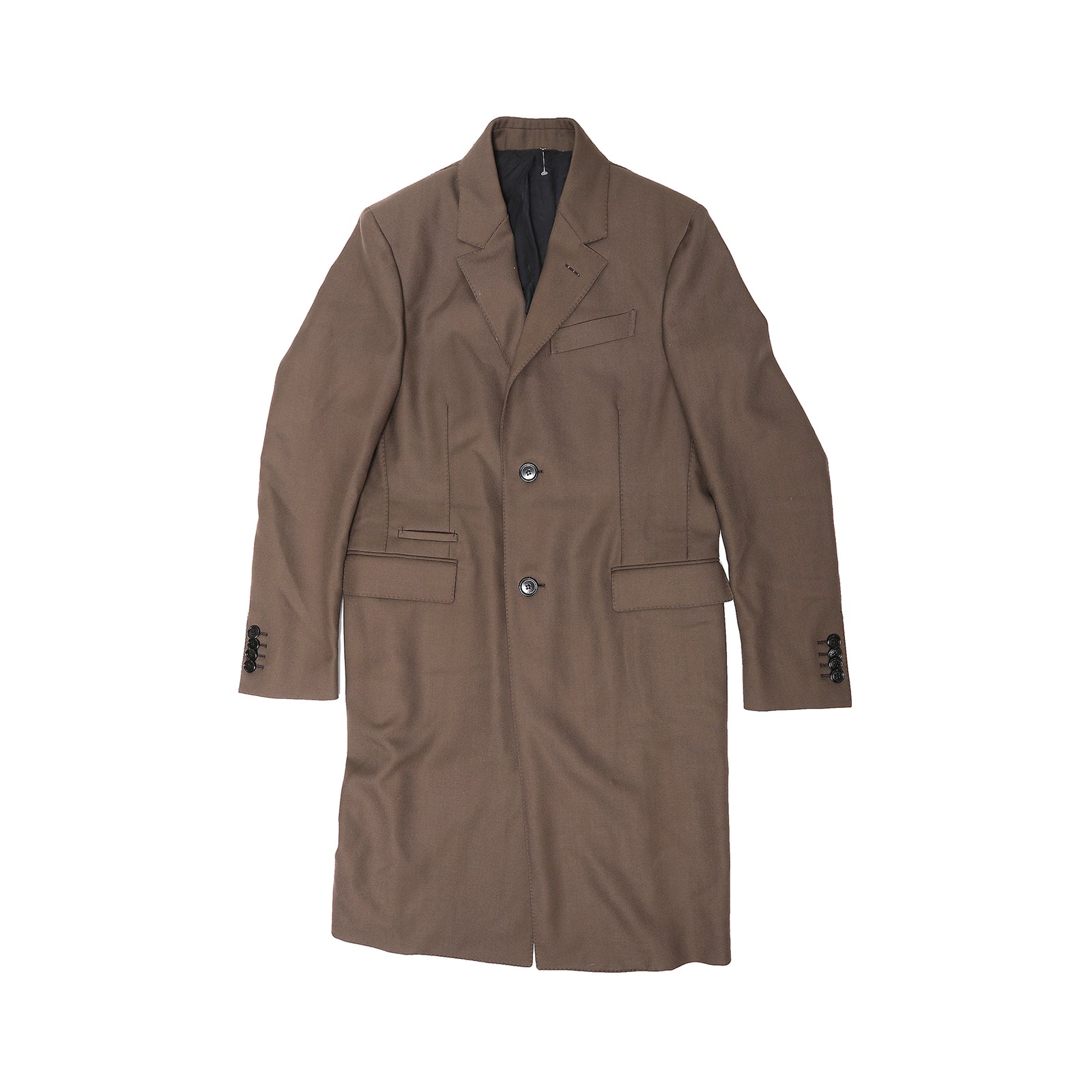 Berluti by Haider Ackermann FW17 Brown Coat