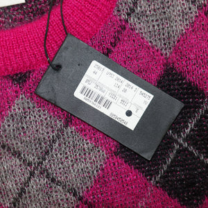 Saint Laurent Paris FW14 Pink Knit Sweater