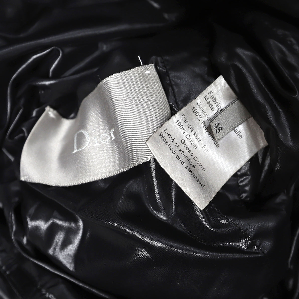 Dior Homme AW07 Navigate Down Jacket