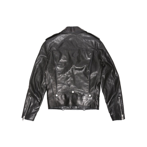 Saint Laurent Paris FW15 L01 Lamb Leather Biker Jacket